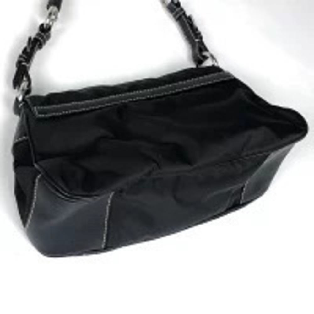 Prada Hobo Nero Shoulder Plate Handbag Bag Black